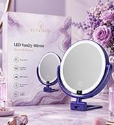 magnifying mirror with light