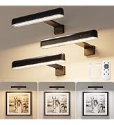 VOLISUN Picture Lights for Wall, Rechargeable Picture Light Battery Operated, 3 Color Temperature...