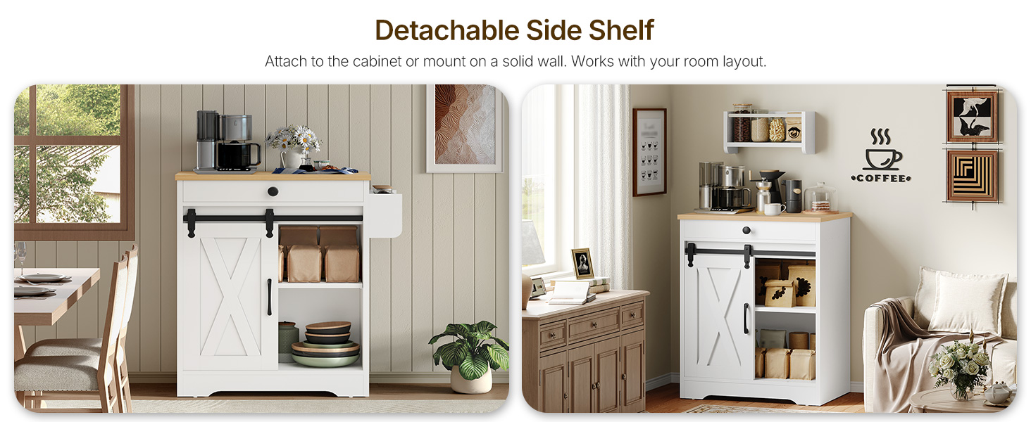 Coffee Bar Cabinet