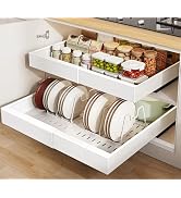 Seinloes 2 Pack Pull Out Cabinet Organizers 21