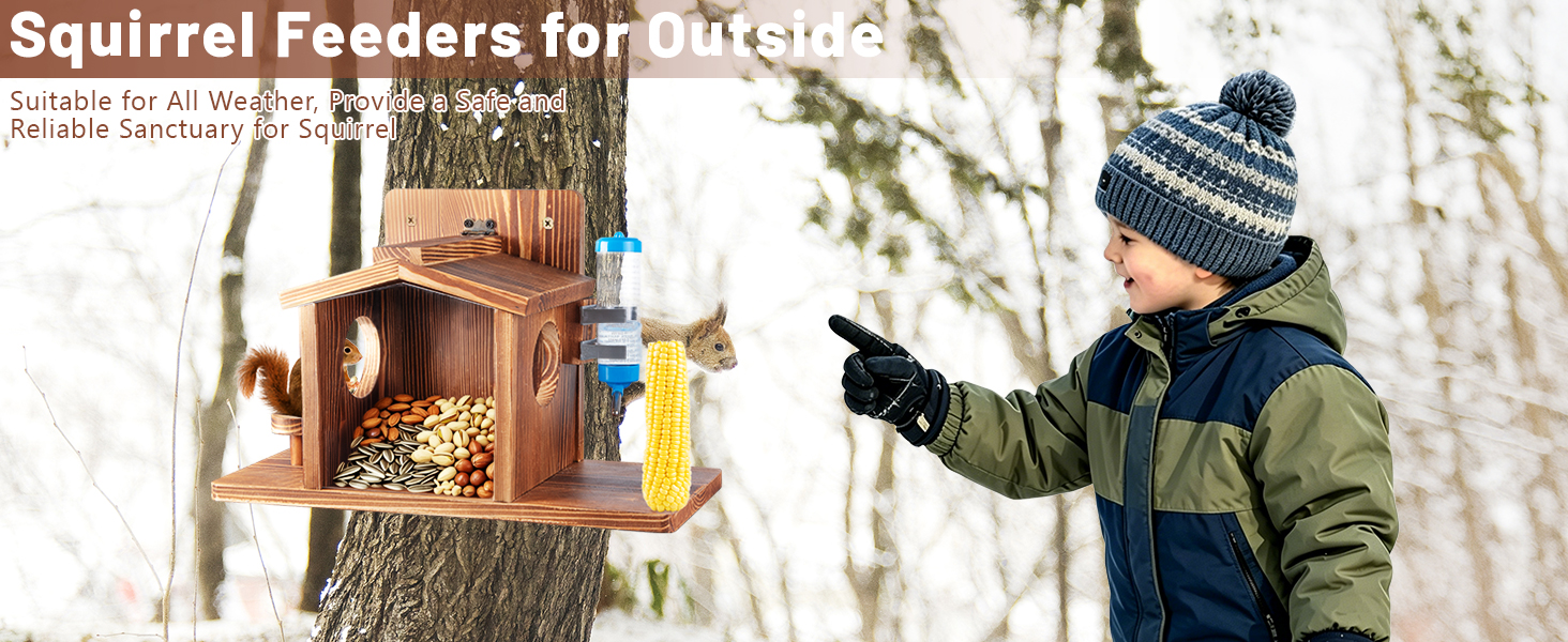 Squirrel Feeders