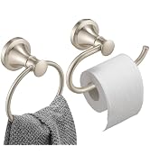 Hoimpro Wall Mounted Rustproof Toilet Tissue Paper Holder Bathroom Accessories Toilet roll Paper ...