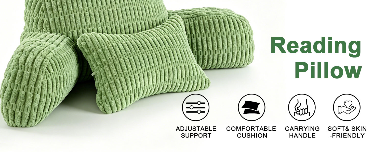 bed pillow for sitting up