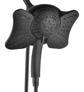 GRICH Filtered Shower Head with Handheld: 2.5GPM Shower Deads with Handheld Spray Combo,2 in 1 Ra...