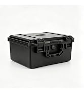 IP67 Portable Waterproof Hard Case with Handle and DIY Customizable Foam | 14.6 * 10.6* 7.3in Sui...