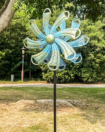 Acrylic Dual metal yard art outdoor and garden