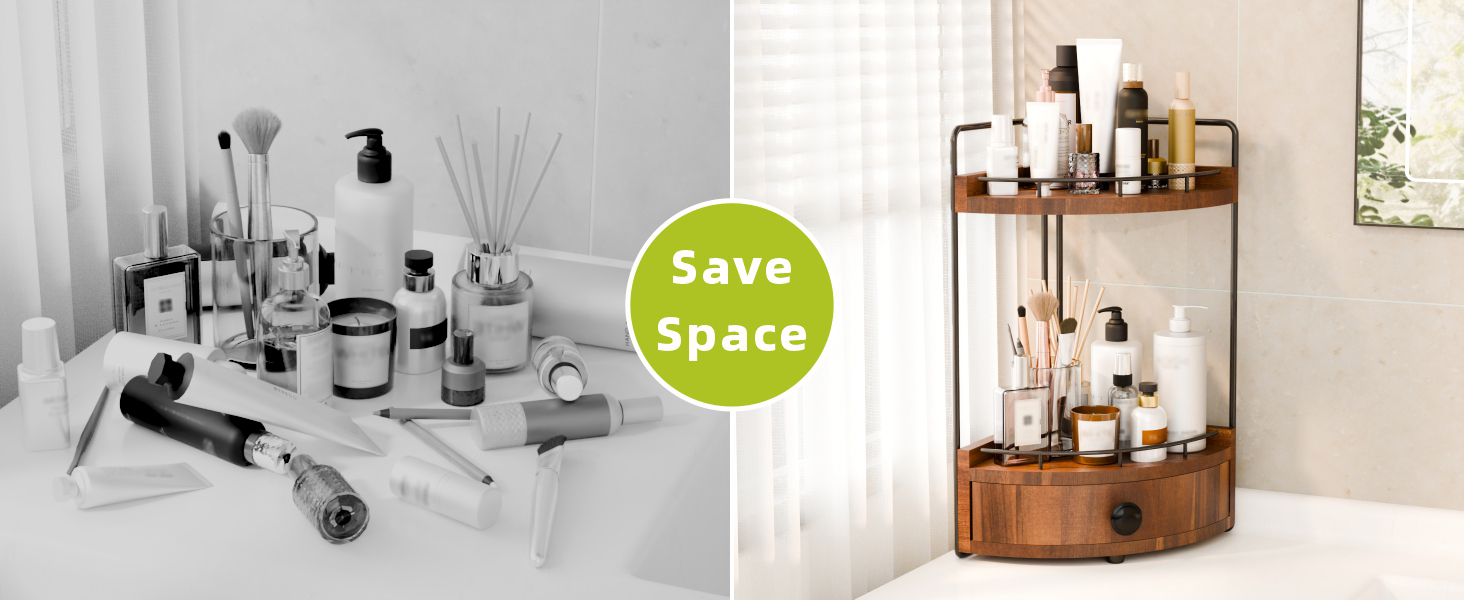 bathroom countertop organizer