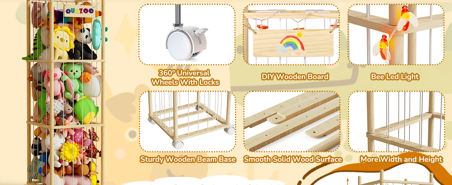 stuffed animal storage with wheels stuffed animal storage with light stuffed animal zoo cage storage