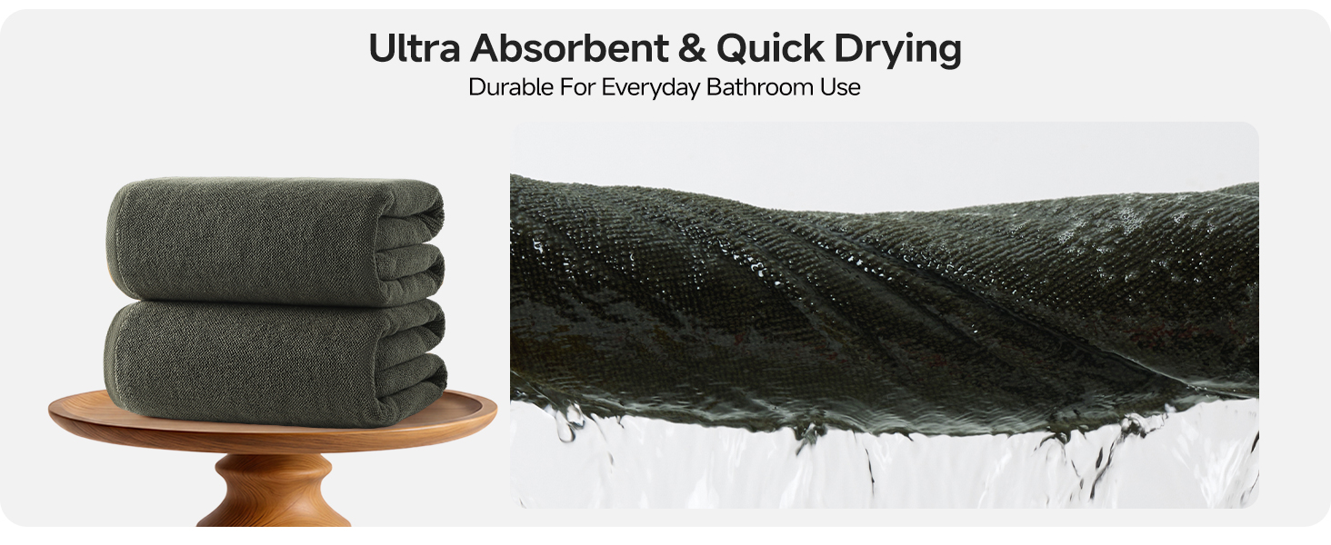 Large Bath Towels