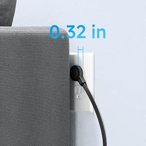 Tower Power Strip Surge Protector with Wireless Charging & Night Light