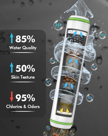 filtered shower head