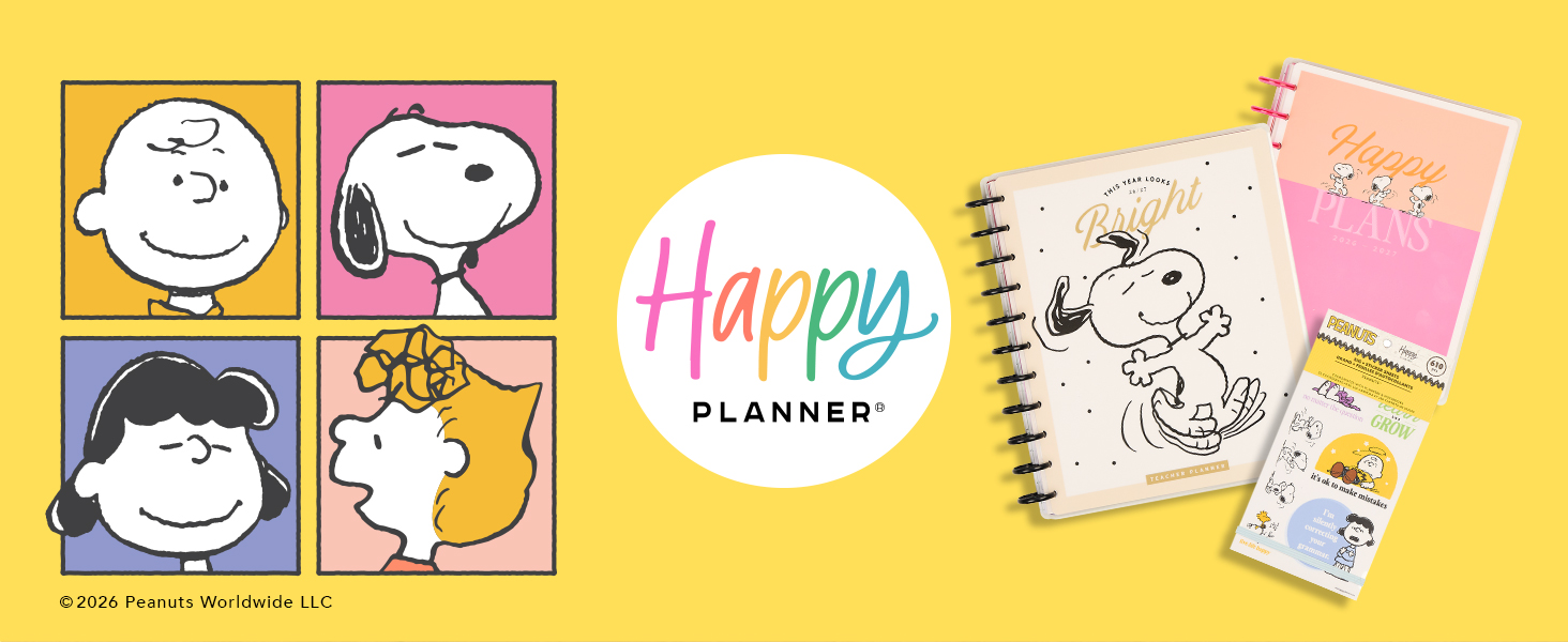 Happy Planner Peanuts