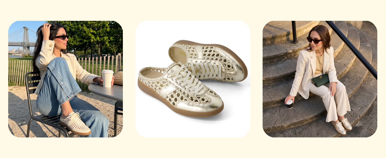 buffy, cushionaire, backless sneaker mule, lifestyle