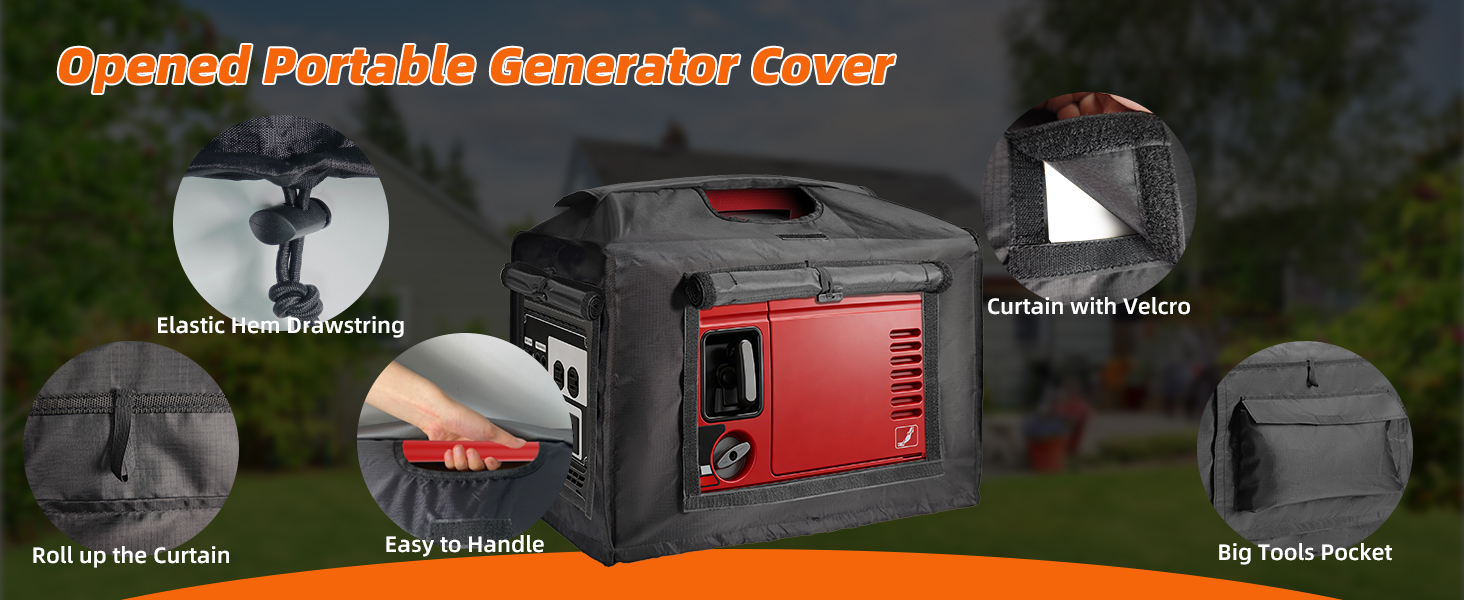 Generator Cover While Running
