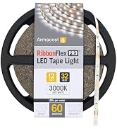Armacost Lighting 624340 RibbonFlex Home 24 ft. RGB+W Indoor/Outdoor LED Tape Light Kit