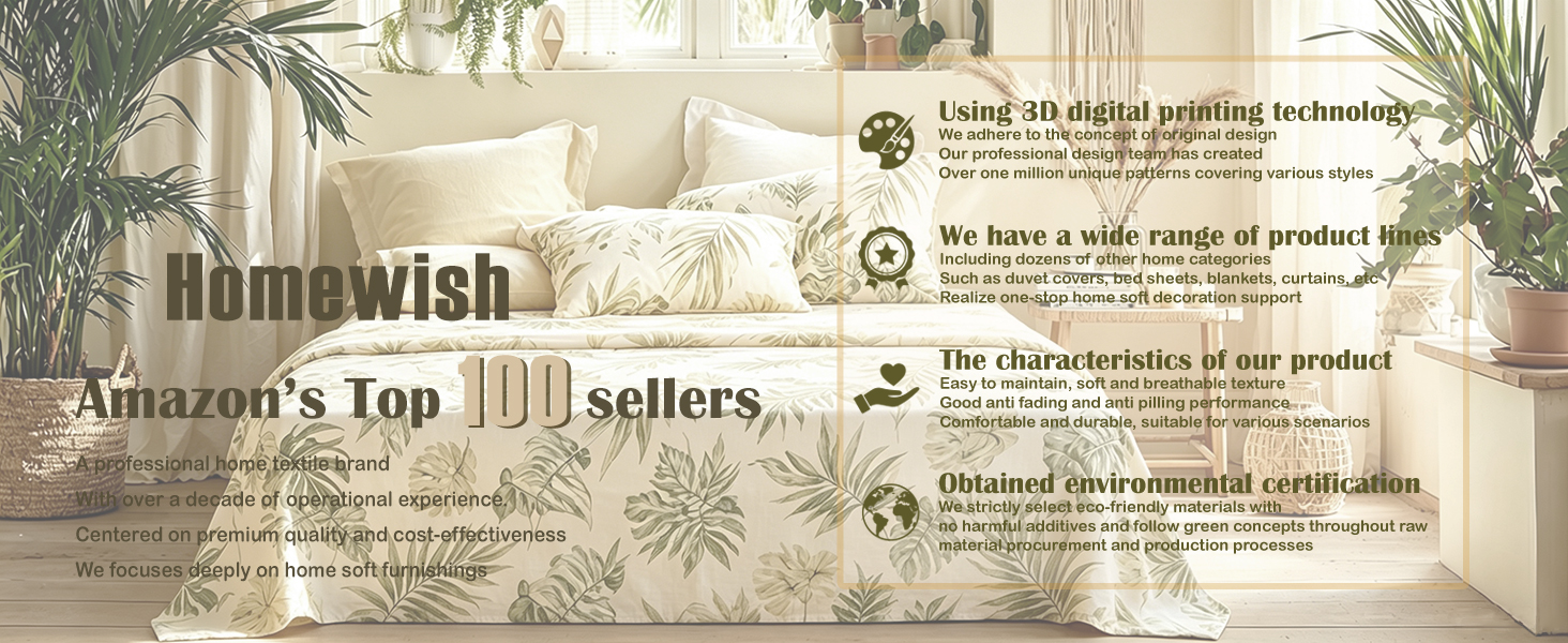 Homewish Fitted Sheet & Flat