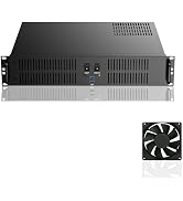4U Server Chassis, Server Case with Hard Drive Bays and 7 PCI Slots, Rackmount Cases for Data Cen...