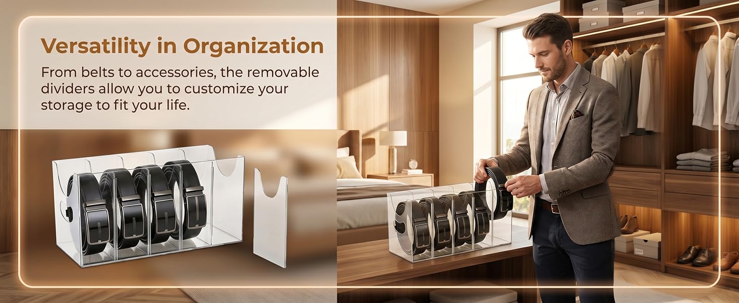 belt organizer