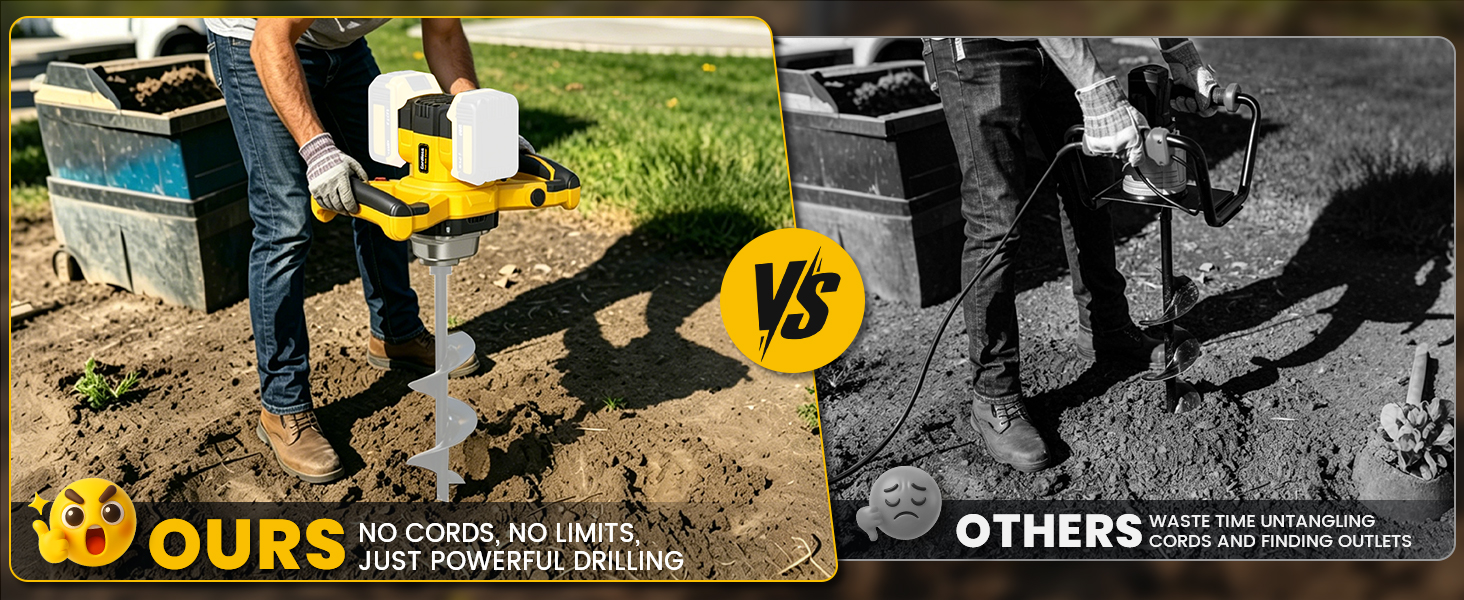 auger post hole digger