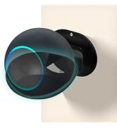 SUBENJI Speaker Wall Mount for Echo Dot Max, HomePod Mini, Echo Pop, Nest Mini - Built-in Cable M...