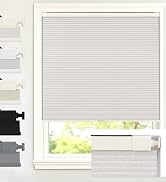AOSKY 100% Blackout No Drill Cellular Shades Beige