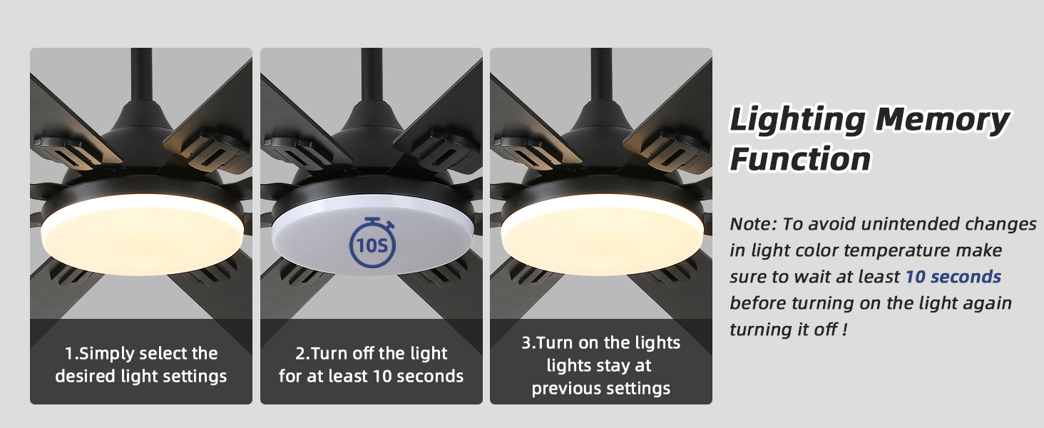 ceiling fan for bedroom