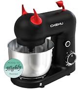 CKEMU Smart Food Processor and Vegetable Chopper, 6 Automatic Functions, BPA Free, Stainless Stee...