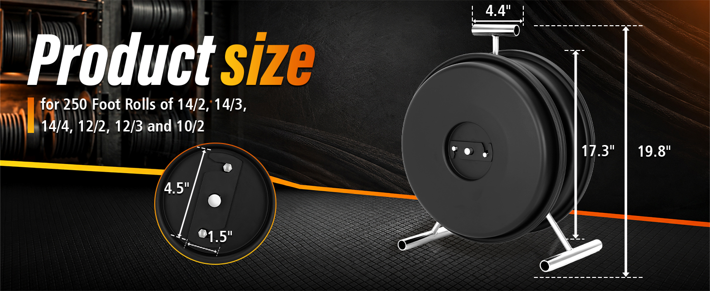 415D Wire Dispenser Wheel