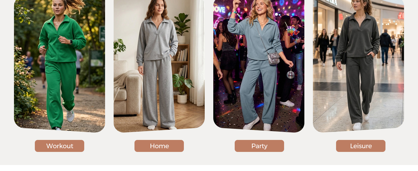 Pullover pants set with relaxed fit for everyday wear.