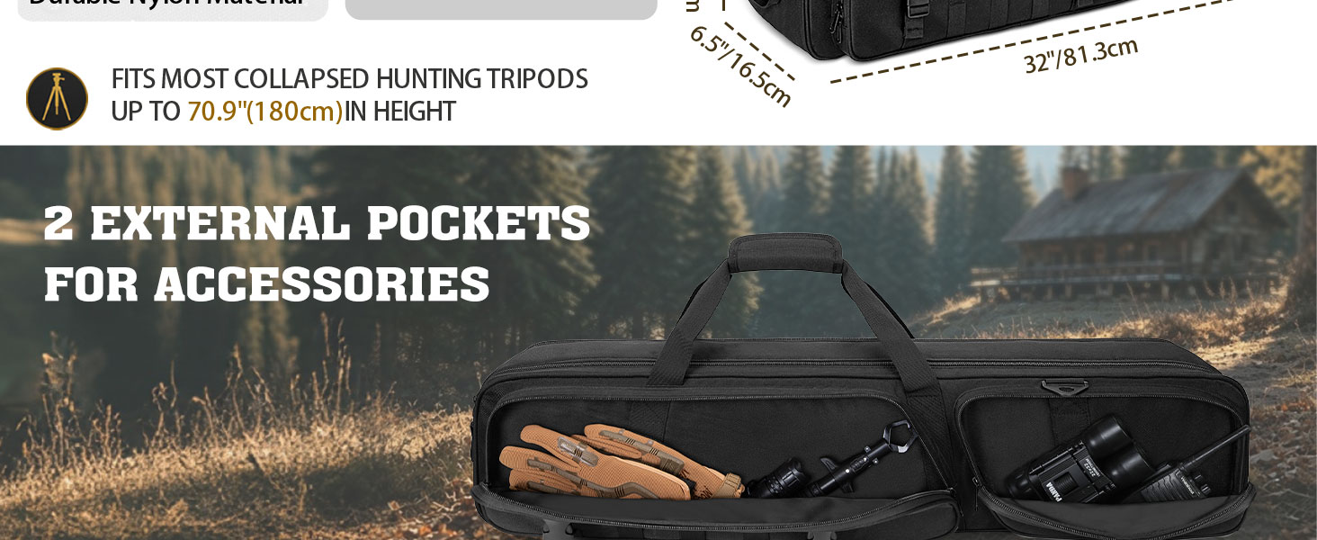 hunting tripod carrying bag