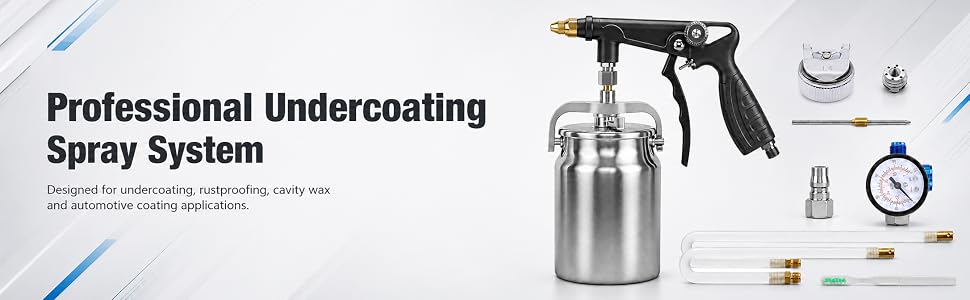 Complete Undercoating & Cavity Wax Spray Kit