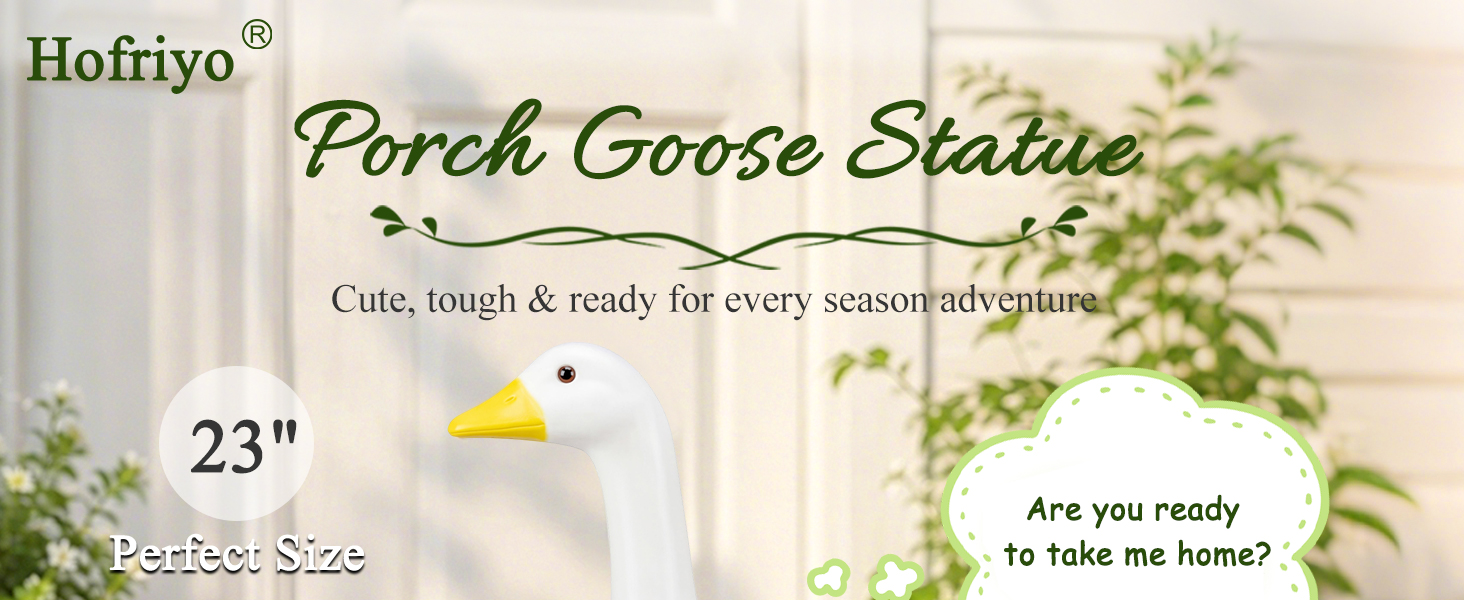 porch goose