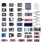 ELEGOO 120pcs Multicolored Dupont Wire M-F, M-M, F-F for Breadboard Jumper | 40pin M-F, 40pin Mal...