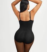 Shapellx full body shapewear bodysuit for women footed design anti-snag yarn