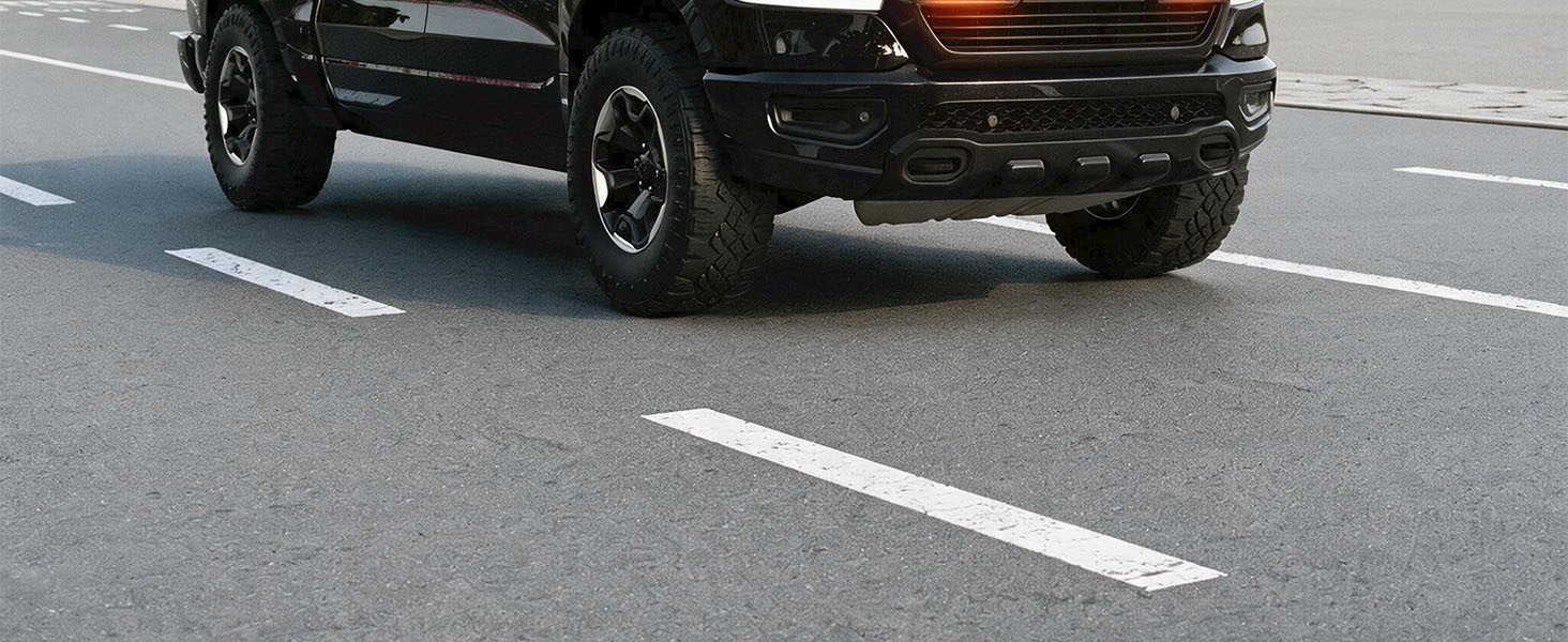 Front Grille Lights Compatible with 2019-2024 Dodge RAM 1500