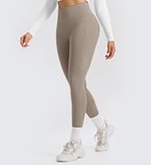 baleaf Womens 25" Yoga Pants with Pockets Wide Leg Petite Dress Pant High Waist Ankle Stretchy Ca...