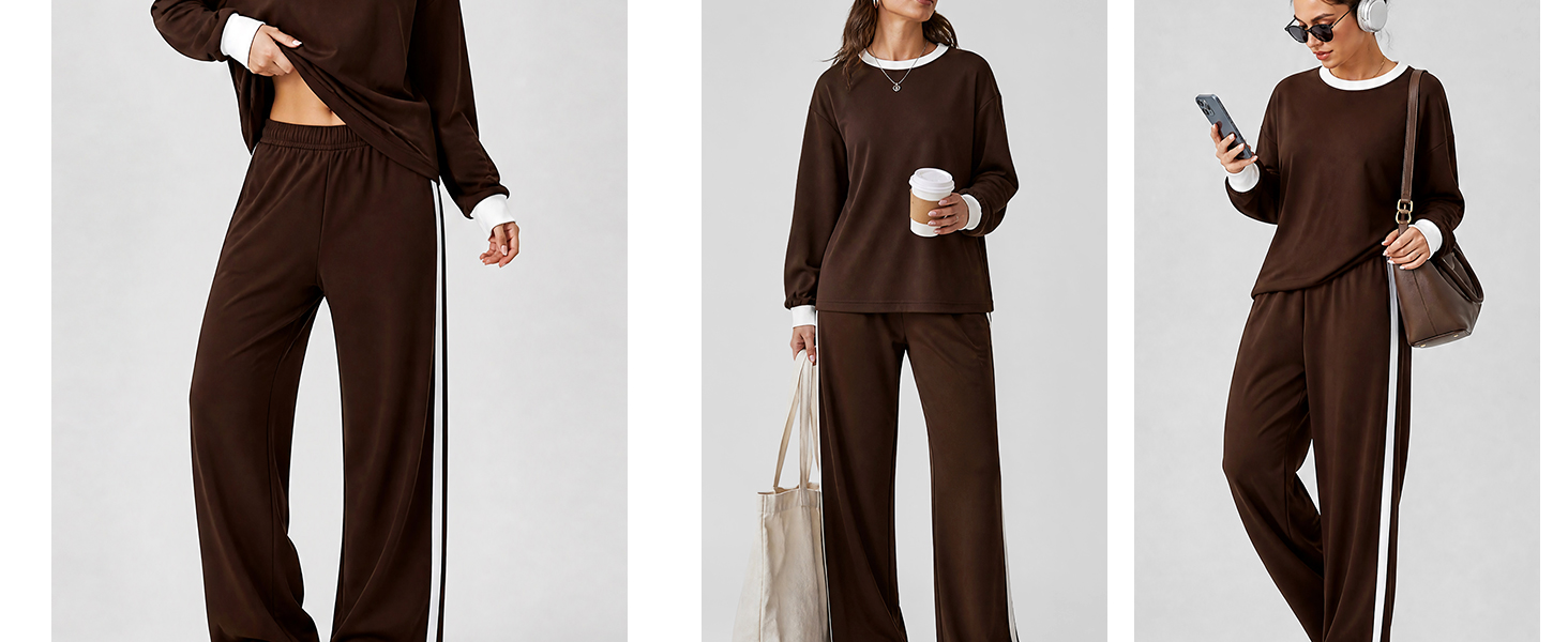 Women sweatsuit 2 piece set