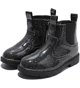 DADAWEN Boys Girls Waterproof Outdoor Side Zipper Comfort Chelsea Ankle Boots Combat Ankle Bootie...
