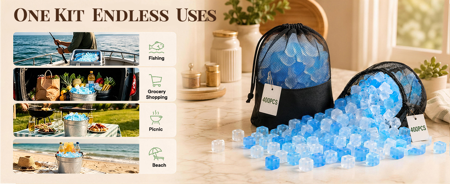 Reusable Ice Cubes