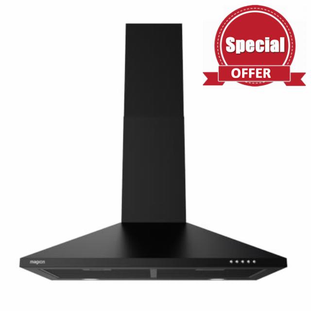 30 Inch Wall Mount Range Hood 380 CFM Ducted/Ductless Convertible                                                          Kitchen Hood Vent with 3-Speed Fan