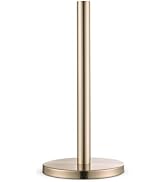 Champorya Paper Towel Holder Countertop Stainless Steel Champagne Bronze | One Hand Tear Champagn...