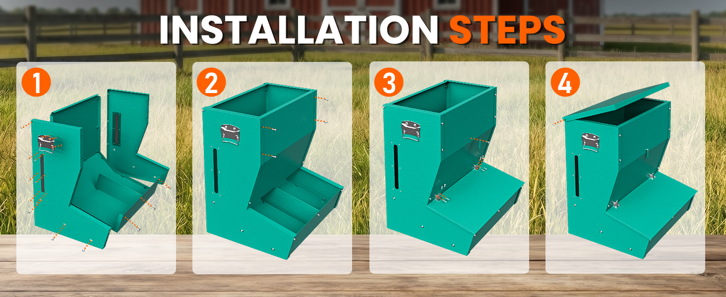 heavy duty pig feeder