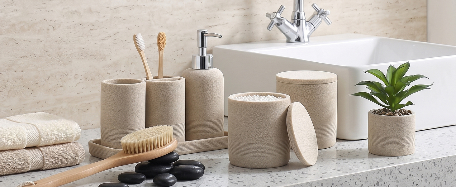 7 PCS Bathroom Accessories Set