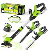 UPGRADED Kids Tool Set, 3-IN-1 Toddler Power Garden Tools with Sounds & Lights, Volume+/-, Toy We...