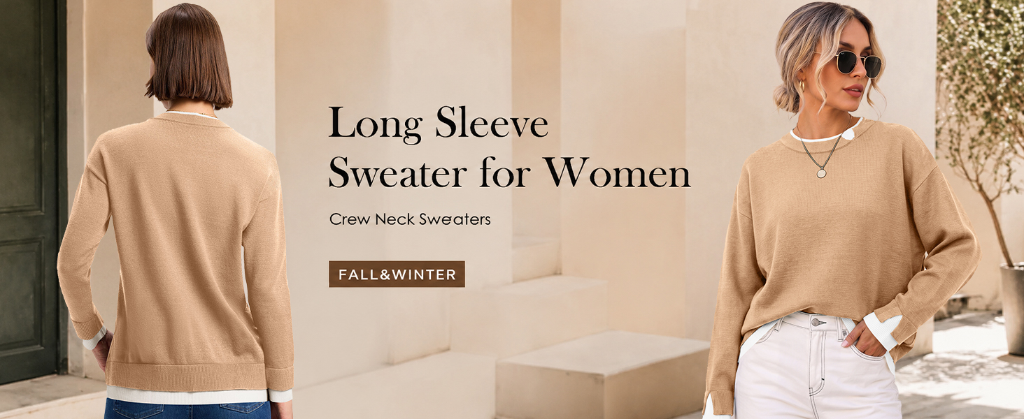 Cozy Long Sleeve Sweater for Women