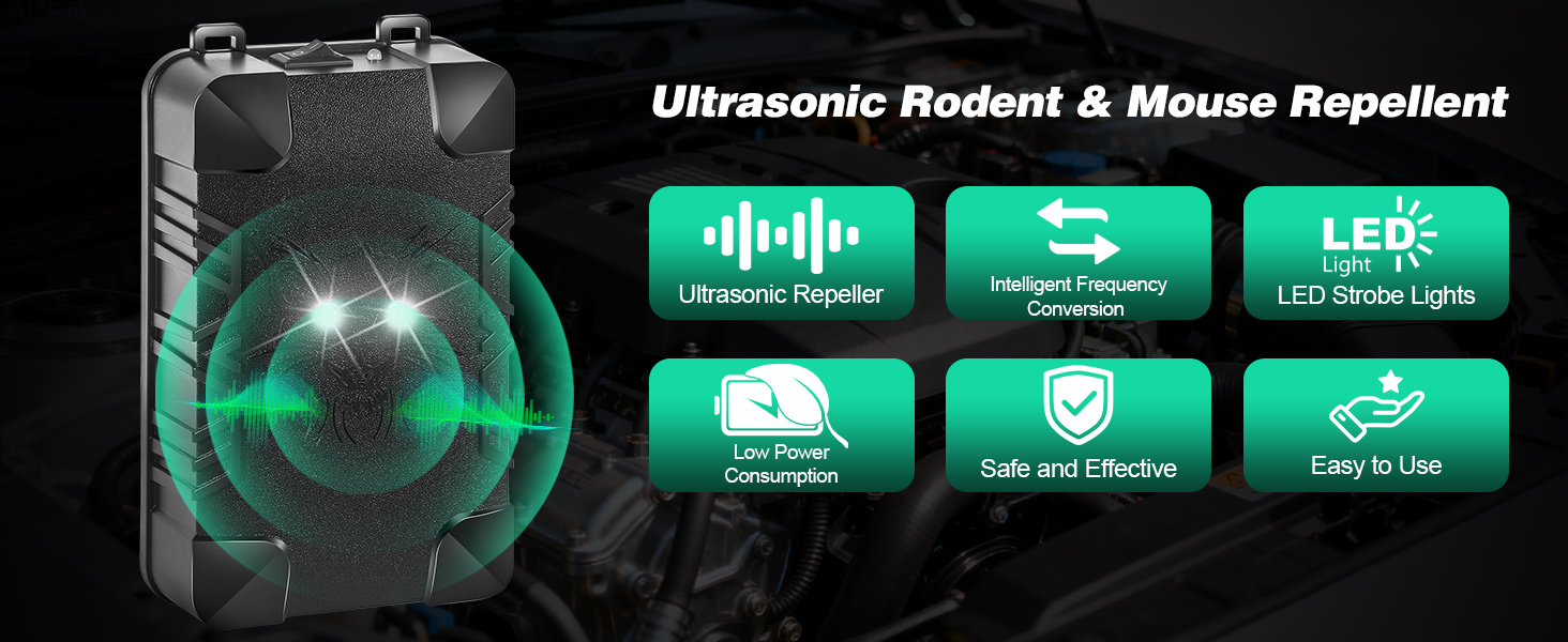rat deterrent for car engine