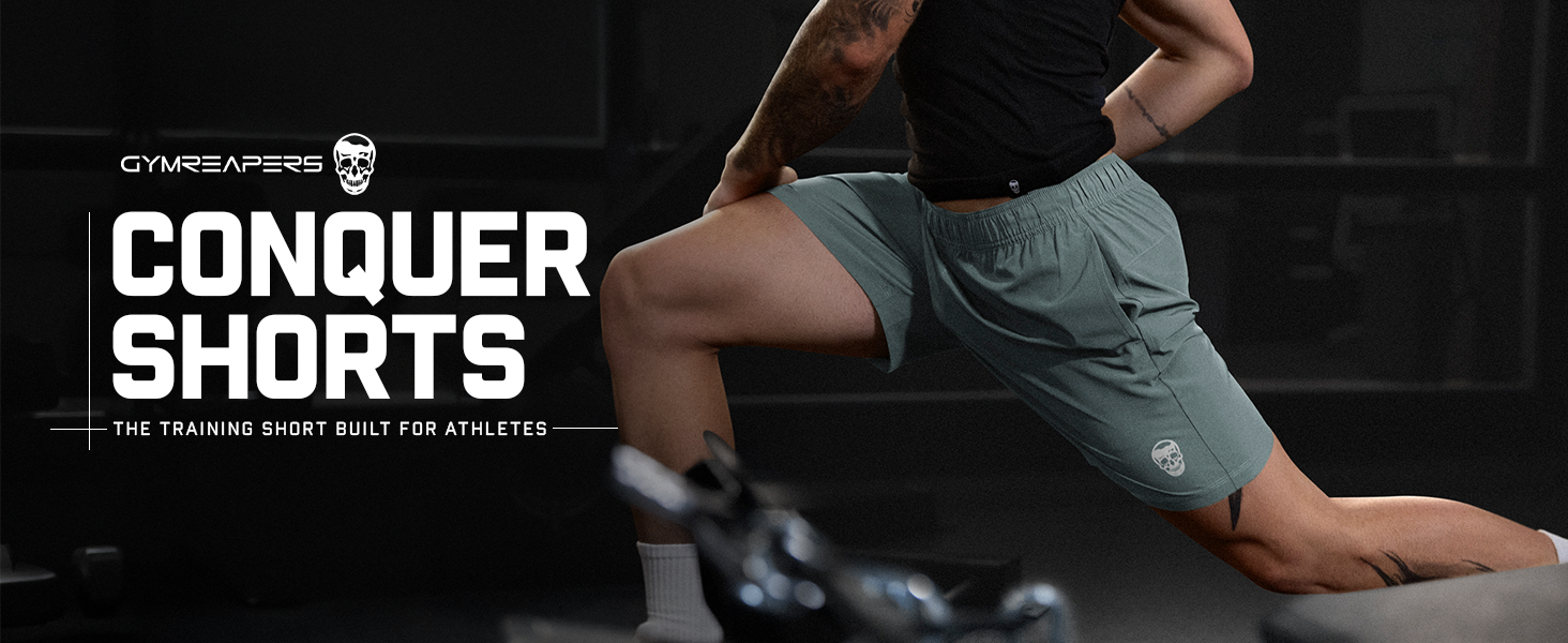 Gymreapers Conquer Shorts The Training Short Built For Athletes