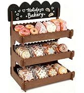 3-Tier Cookie Display Stand for Market Booths