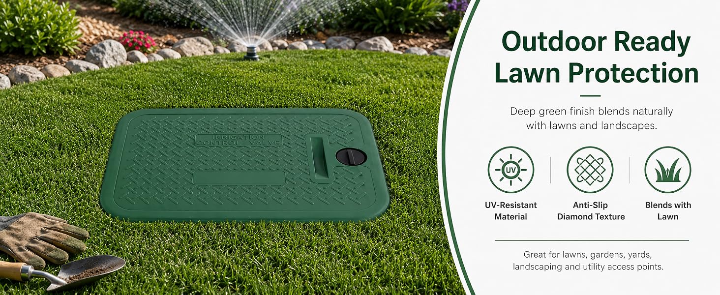 Secure Locking & Easy Access Built-in pry slot and locking plug for convenient maintenance.