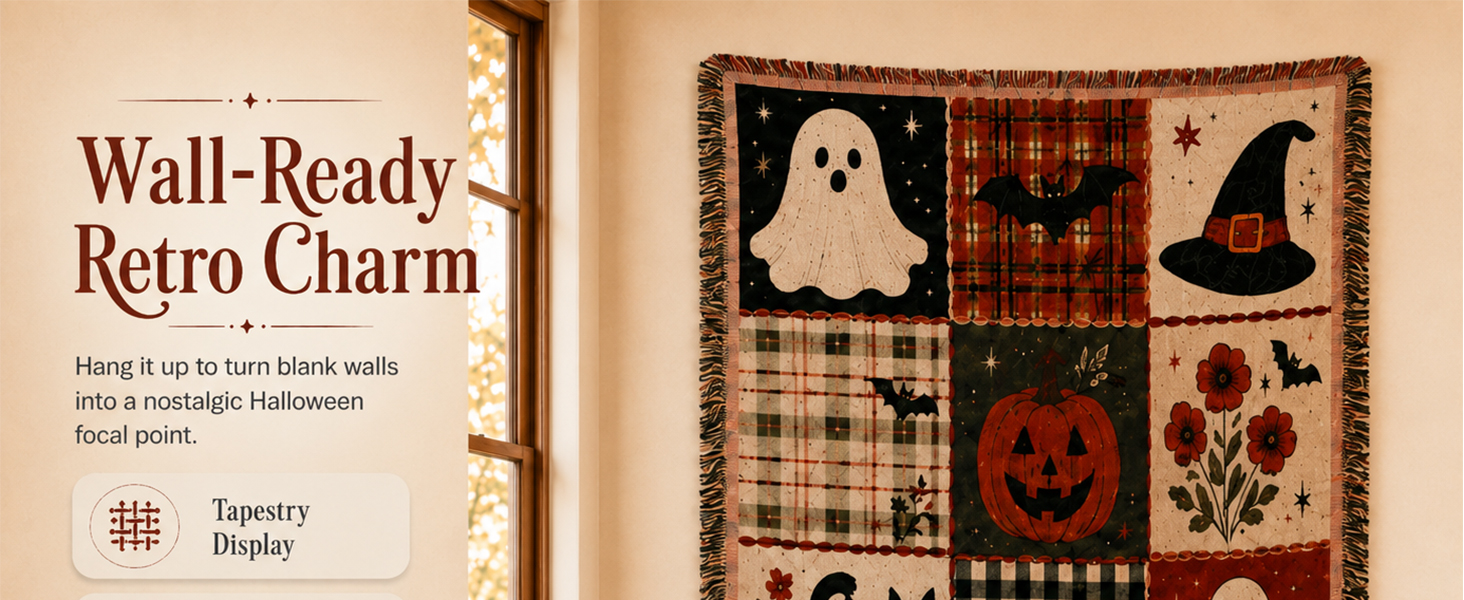 halloween blanket halloween tapestry tapestry blanket vintage halloween blanket